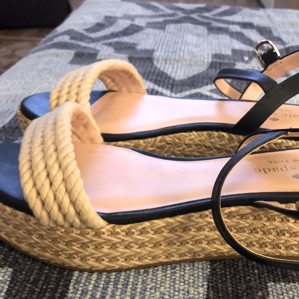 Kate Spade Summer Espadrilles 8.5 NWOT - Picture 6 of 10